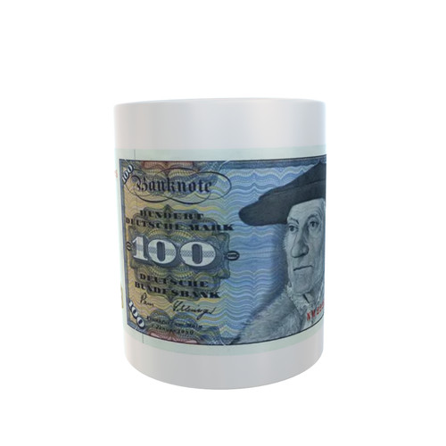Tasse 100 schein 1963 fahne - tasse,
