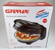 G3 Ferrari Napoletana Schwarz One Size Pizza Ofen für hausgemachte Pizza NEU OVP