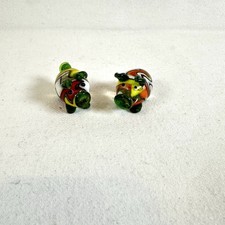 Schwein 2x Glücksschwein Glas