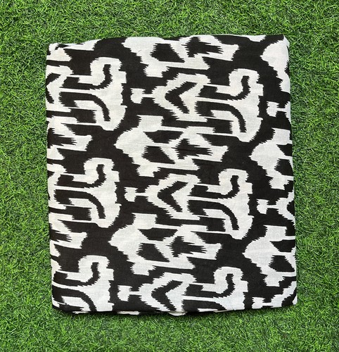 Indisch schwarz ikat bedruckt - ikat,