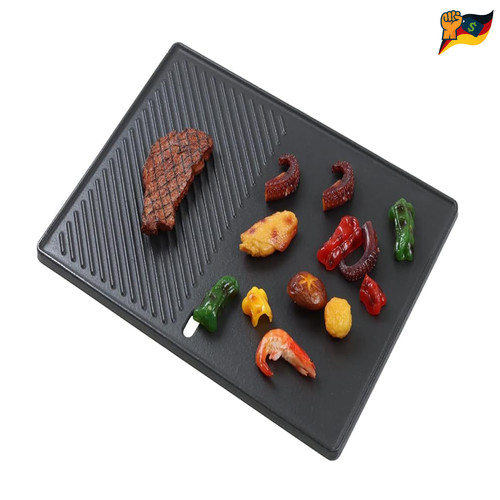 Gusseisen grillplatte 5cm - grillplatte,