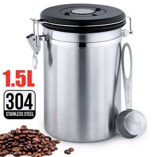 Liter kaffeedose edelstahl - liter,