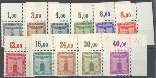 Dienstmarken 1942 - dienstmarken,
