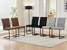 4er set esszimmerstühle samt - 4er,