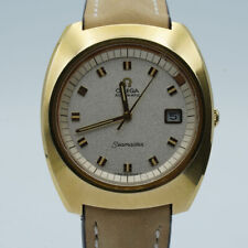 OMEGA SEAMASTER JUMBO AUTOMATIK HERREN UHR STAHL VERGOLDET 39MM 166.087 OM252