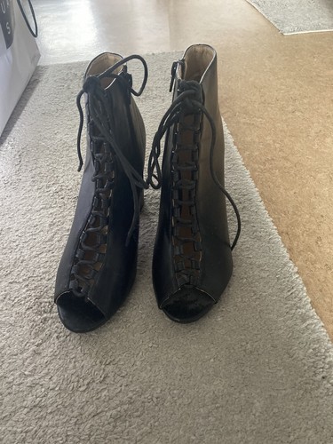 Plateau geschnürte stiefel - plateau,