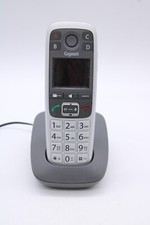 Siemens Gigaset E560 H Telefon Festnetz & Ladestation grau Seniorentelefon