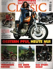 Zeitschrift Motorrad Classic #4 1997 Aermacchi Yamaha Norton CS 1 Dürkopp Helios