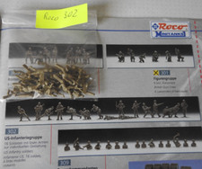Roco minitanks 302 (Figurenset)- Infanteriegruppe US-Army  1/87 H0