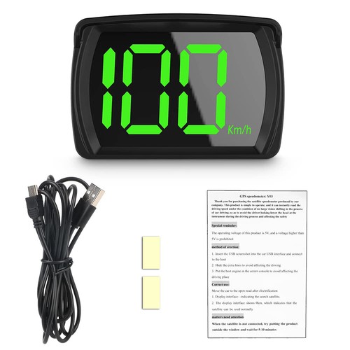 Gps hud digital tachometer kmh - hud,