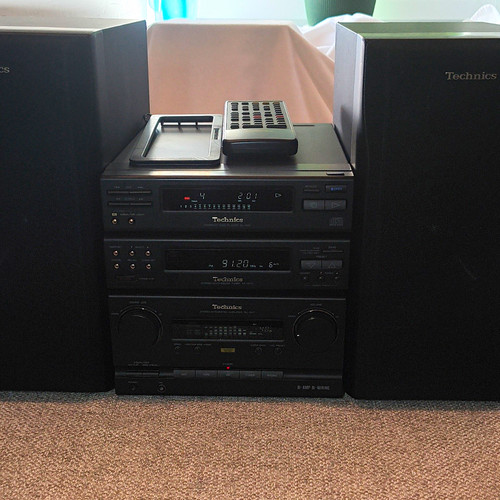 Technics hifi system - hifi-system, ch7