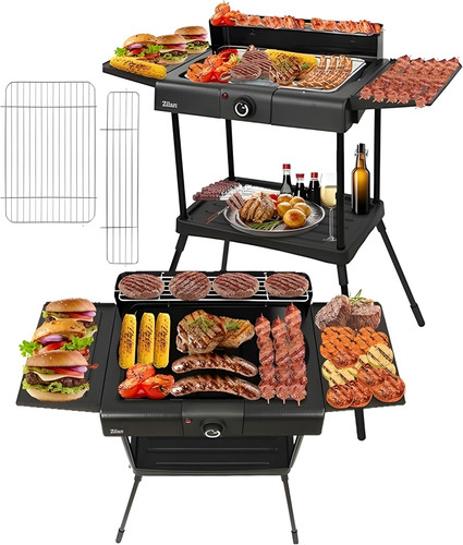 2in1 elektro grill standgrill - elektro,