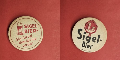 Sigel bier ein tip - ein, ich