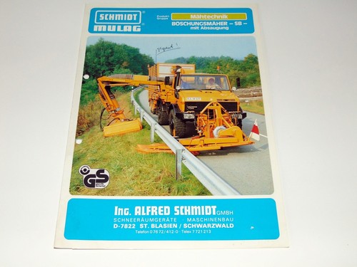 Schmidt mulag böschungsmäher - schmidt,