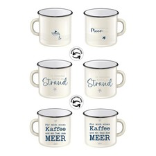 Tasse Becher mit Henkel