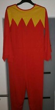 Teufel Teufelchen Kostüm Fasching Karneval Halloween Overall Gr. M (7-10 Jahre)