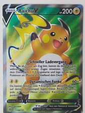 Raichu V Full Art Brilliant