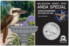 1 Dollar Kookaburra Privy Mark