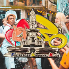 Sammler Pin - Freiberger Karneval Klub - Doppelverschluss