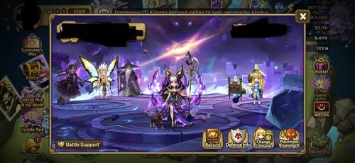 Summoners war ld5 nephtys - eu,