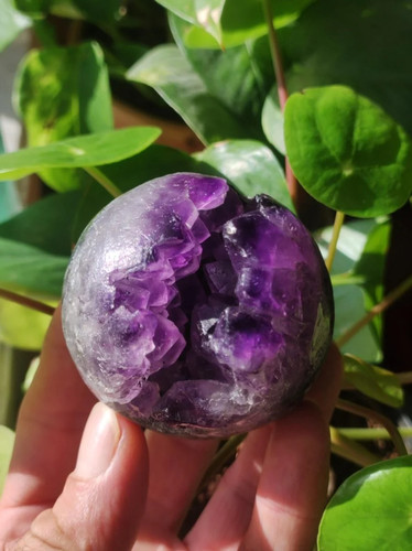 Amethyst geode kugel - kugel, ~