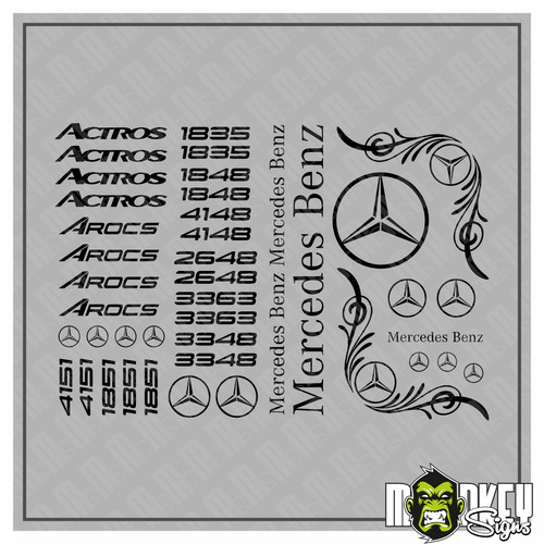 40teil actros truck - 40teil., 1/14