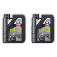2x 1L LIQUI MOLY 20829 Motoröl Motorbike 4T 5W-40 HC Scooter Motorroller Piaggio