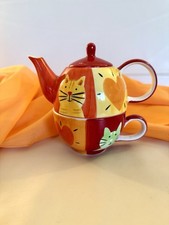 cha cult tea for one Katze neu