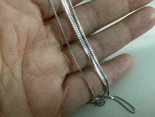 Vintage 14k /585 Weißgold Box