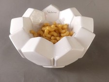 Valentino Snack Schale Madagaskar Weiss Keramik Fussball 28 cm