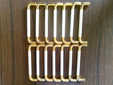 Möbelgriff Stangengriff Bügel Chrom / Messing / Weiß / Reinweiß Auswahl