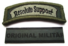 1x KLETT Bundeswehr  Verbandsabzeichen  Resolute Support Ärmel Abzeichen Patch