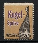 Reklamemarke kugelspitze von - reklamemarke,