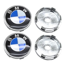 4x 60mm Nabendeckel Felgendeckel Radnabendeckel Felgenkappen Für BMW DE+++