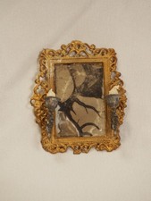Antiker Wandspiegel mit 2