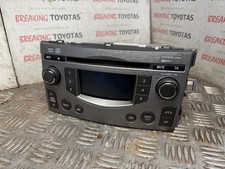2010 TOYOTA VERSO STEREO RADIO