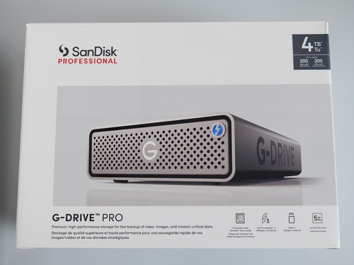 Sandisk drive pro spacegrau - g-drive,