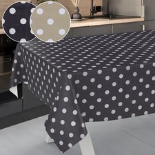 Wachstuchtischdecke Tischdecke abwaschbar Gartentischdecke ANRO Punkte