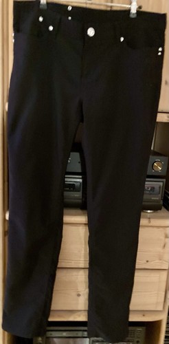 Feine stoffhose schwarz - feine,