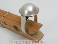 RING WEISSGOLD 585 mit großer MABEPERLE - punziert und signiert - Grösse 60.5