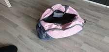 Freizeit-/Sporttasche, Pink / Grau  