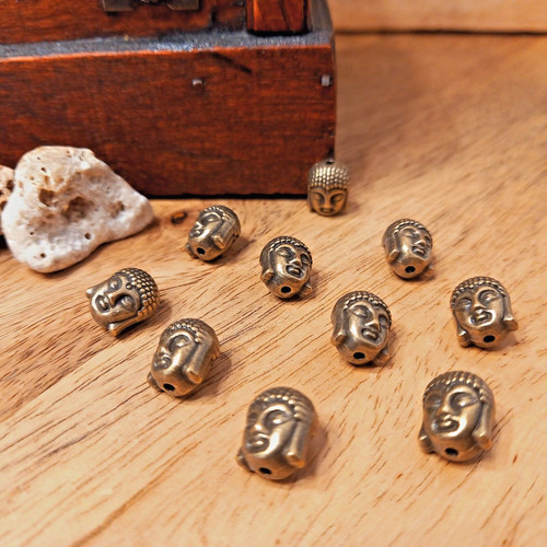 Motivperlen buddha kopf - –,