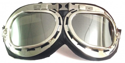 Vintage motorradbrille roller - vintage,