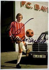 Hans Georg Schwarzenbeck  FC Bayern München handsignierte Autogrammkarte 70ziger