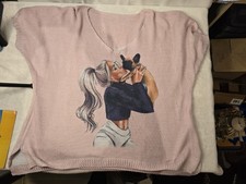 Damen Pullover Shirt Bulldogge