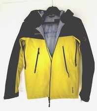 Orig. *MAMMUT * GoreTex Outdoorjacke - Graublau/Gelb - Gr. S - kaum getragen