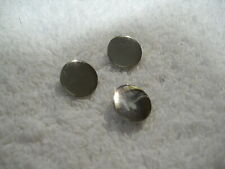 Knöpfe 12mm altsilber