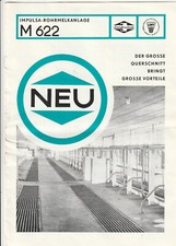 DDR Prospekt Landwirtschaft Impulsa Rohrmelkanlage M 622