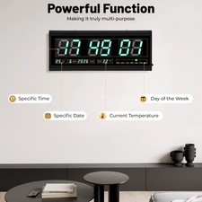 Moderne digitale funk - digitale, funk-wand-uhr
