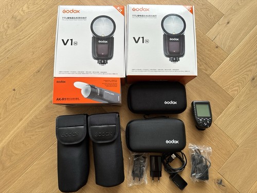 Godox v1n kit ak - ak-r1, +